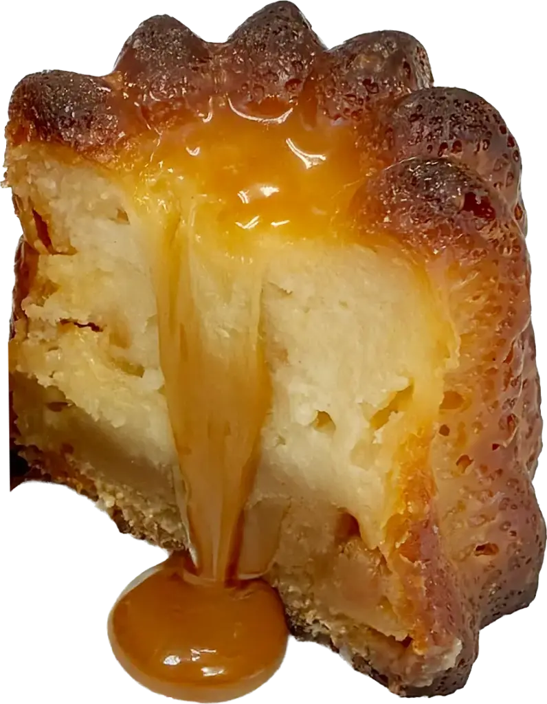 CDB GEVULDE CANNELÉS DE BORDEAUX CARAMEL 40ST (+/- 55GR) <*_*>