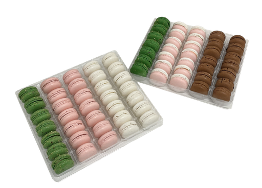 [MDA001] AMACARONS ASSORTMENT FROM THE CHEF 70 pcs