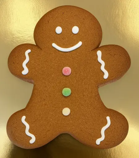 [XMAS003]  CDB HM GINGERMAN BS DECO +/-8X215GR